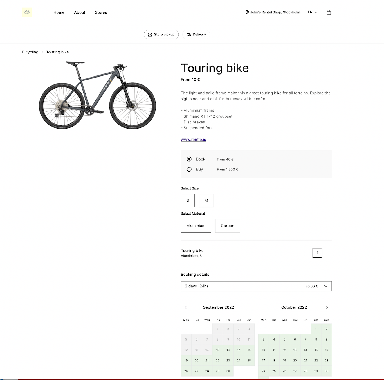 screenshot of Twice Commerce